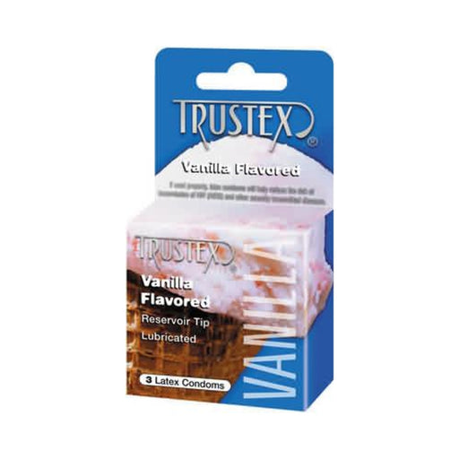Trustex Flavored Condoms Vanilla 3 Pack | SexToy.com