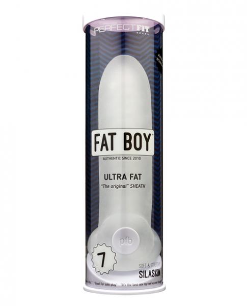 Fat Boy Original Ultra Fat 7 Clear | SexToy.com