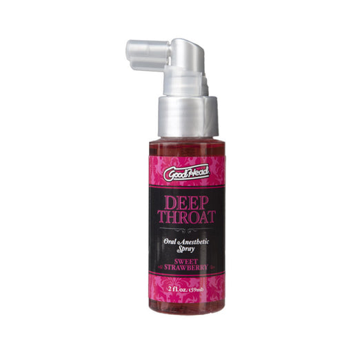 Goodhead Deep Throat Spray Sweet Strawberry 2oz | SexToy.com