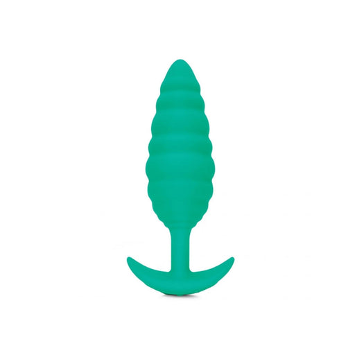 b-Vibe Twist Texture Plug Green | SexToy.com
