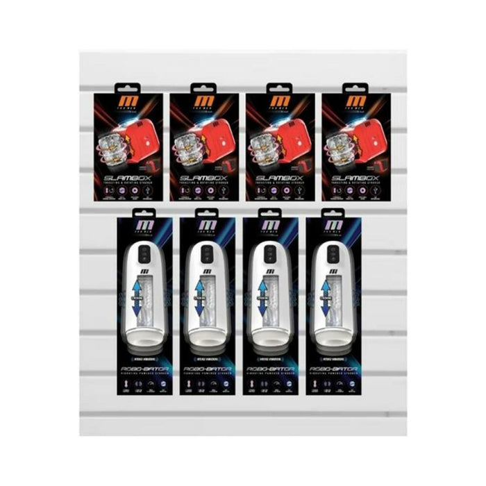 M For Men Slambox And Robobator Merchandising Kit