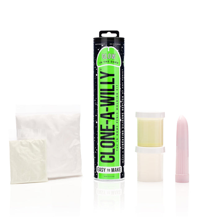 Clone A Willy Kit Vibrating Dildo Mold - Glow In The Dark