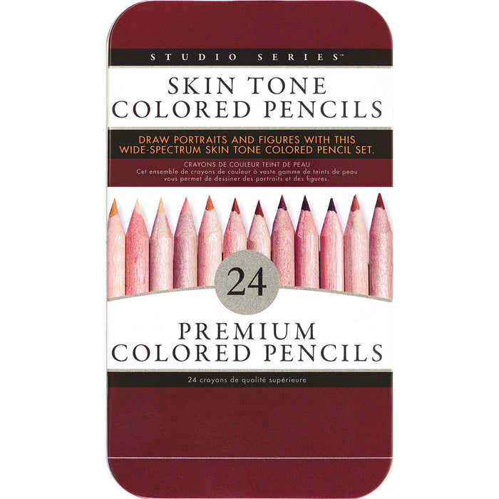 Skin Tone Colored Pencils 24pk