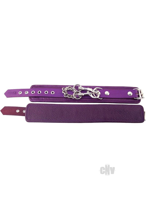 Rouge Plain Wrist Cuffs Purple