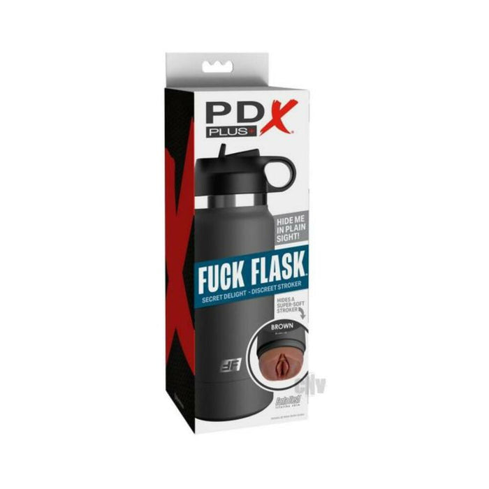 Pdx Plus Fuck Flask Secret Delight Stroker - Brown/grey