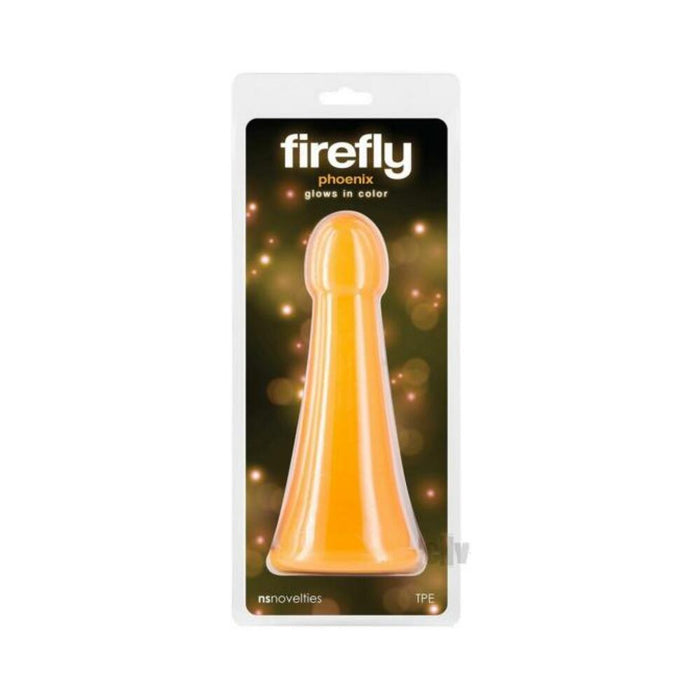 Firefly Phoenix Glow-in-the-dark Dildo Orange