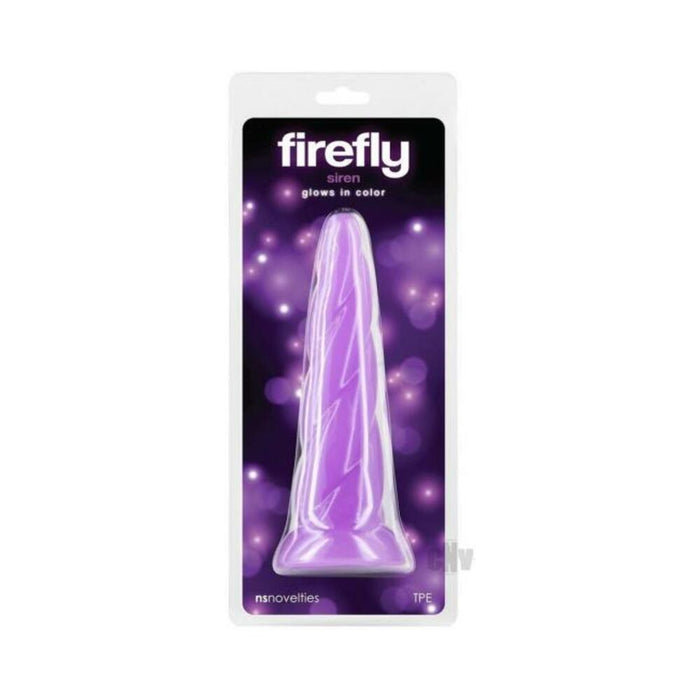 Firefly Siren Glow-in-the-dark Dildo Purple