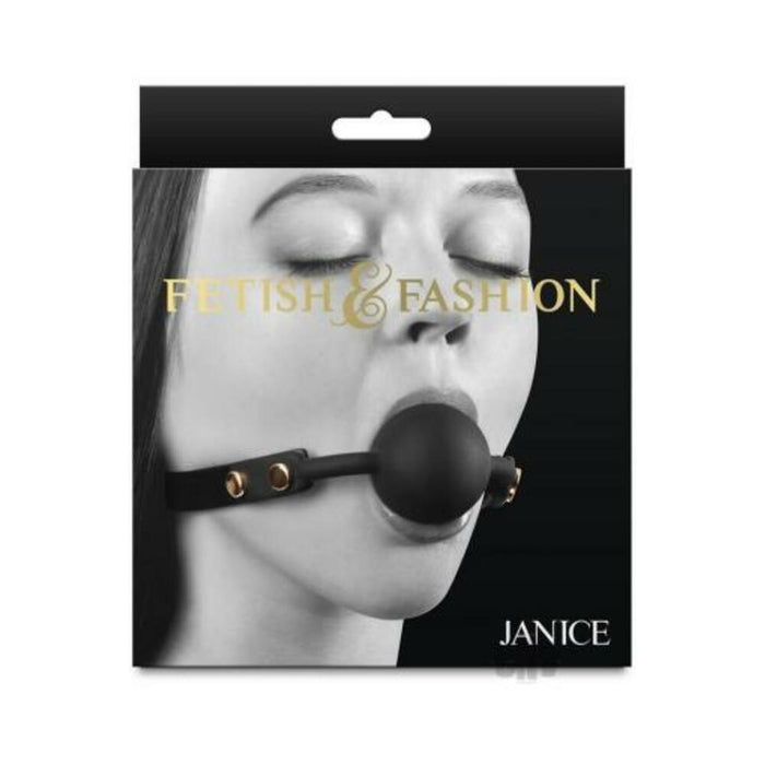 Fetish & Fashion Janice Ball Gag Black