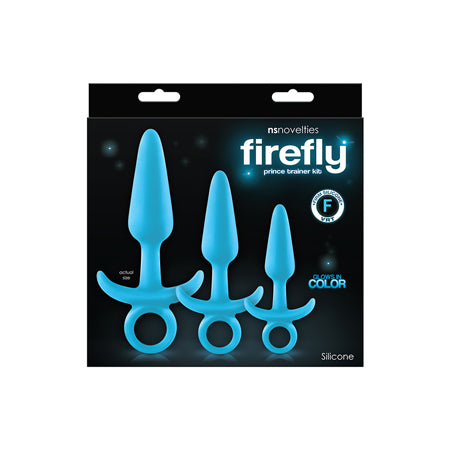 Firefly Prince Butt Plug Trainer Kit - Blue