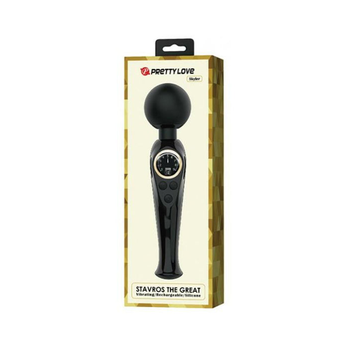 Pretty Love Skylar Led Digital Display Wand - Black