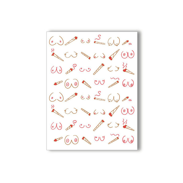 Doobies & Boobies Naughtykard