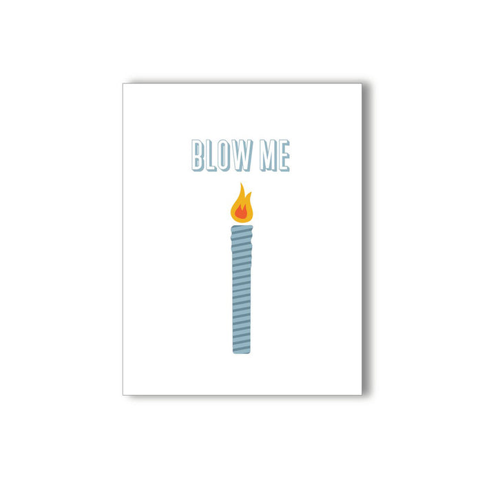 Blow Me Naughtykard