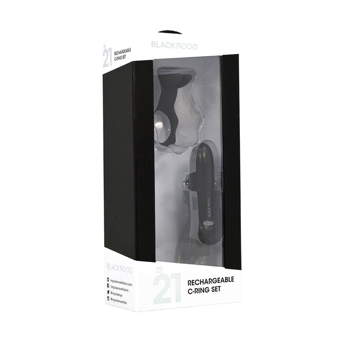 Black Door No 21 Rechargeable C-Ring Set