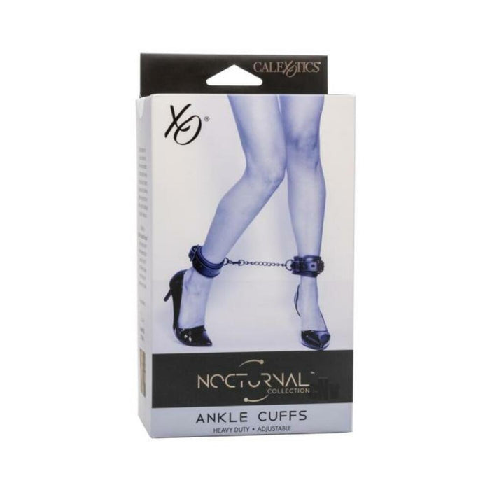 Nocturnal Collection Adjustable Ankle Cuffs - Black