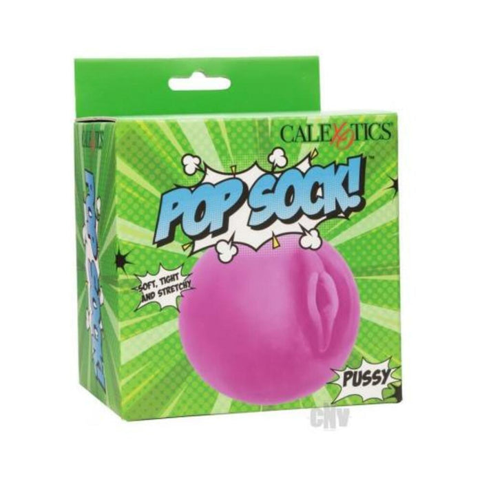 Pop Sock! Pussy Ball Masturbator - Purple