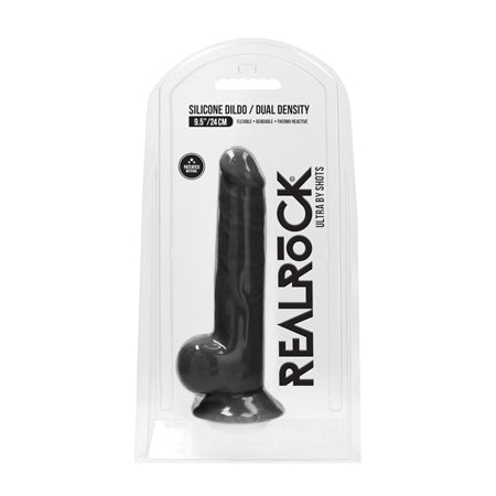 Realrock Ultra 9.5? Silicone Dildo Black