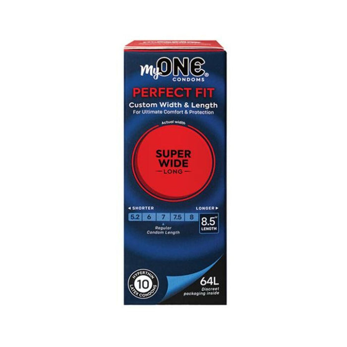 My One Super Wide & Long Condoms - Pack Of 10