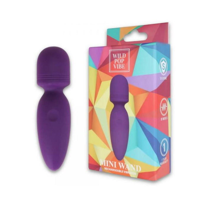 Wild Pop Vibe Mini Wand Purple