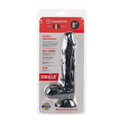 Raw Grille 8&quot; Realistic Dildo