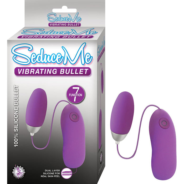 Seduce Me Vibrating Bullet Purple