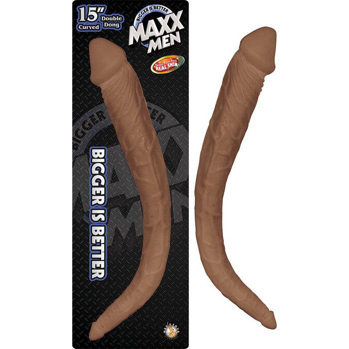 Maxx Men 15 Curved Double Dong Brown