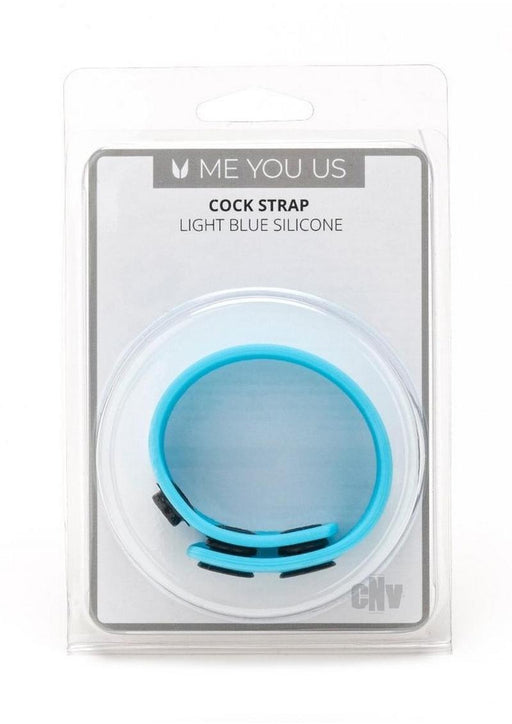 Myu Silicone Cock Strap Lt Blue