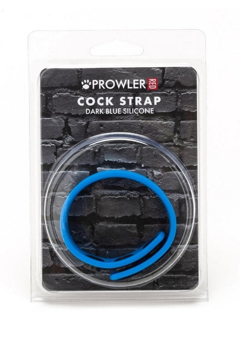 Prowler Red Silicone Cock Strap Dk Blu
