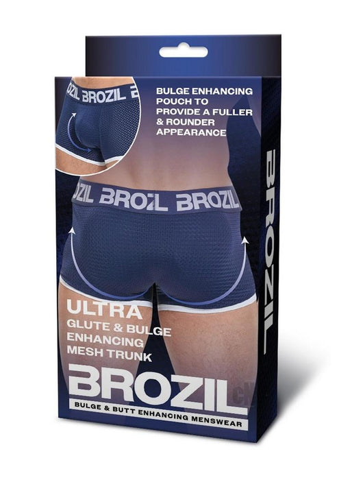 Brozil Mesh Boxer S/m Nvy