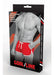 Goal Line Side Split Mesh Short S/m Red