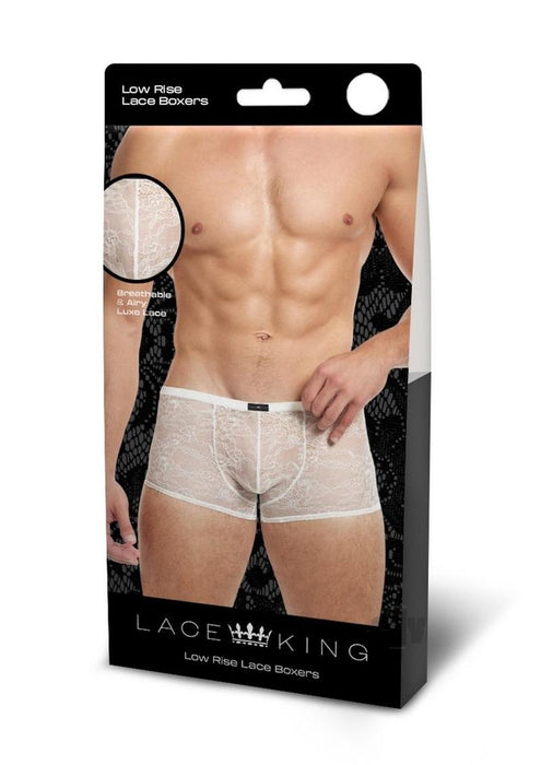 Lace King Lace Trunks L/xl Wht
