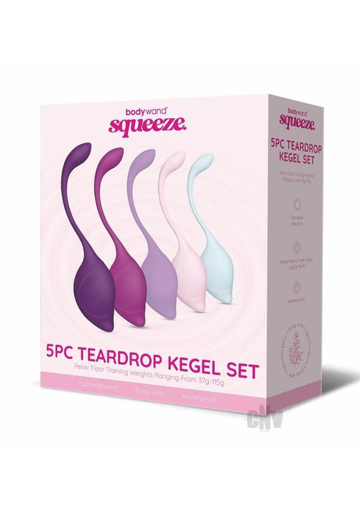 Bw Squeeze Teardrop Kegals 5pc 37-115g