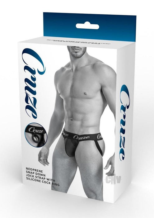 Cruze High Bar Jock W/cring L/xl Blk