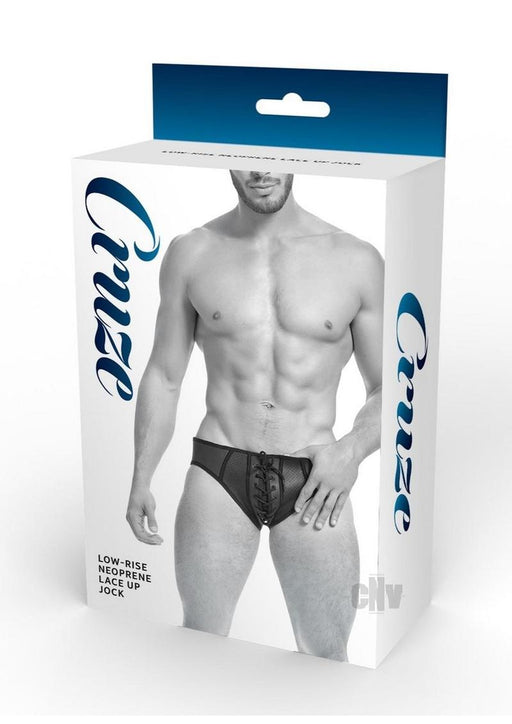 Cruze Kickoff Lace Up Brief S/m Blk