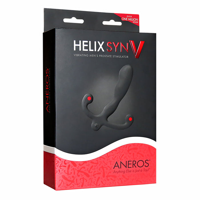 Aneros Helix Syn V Prostate Massager-Blk