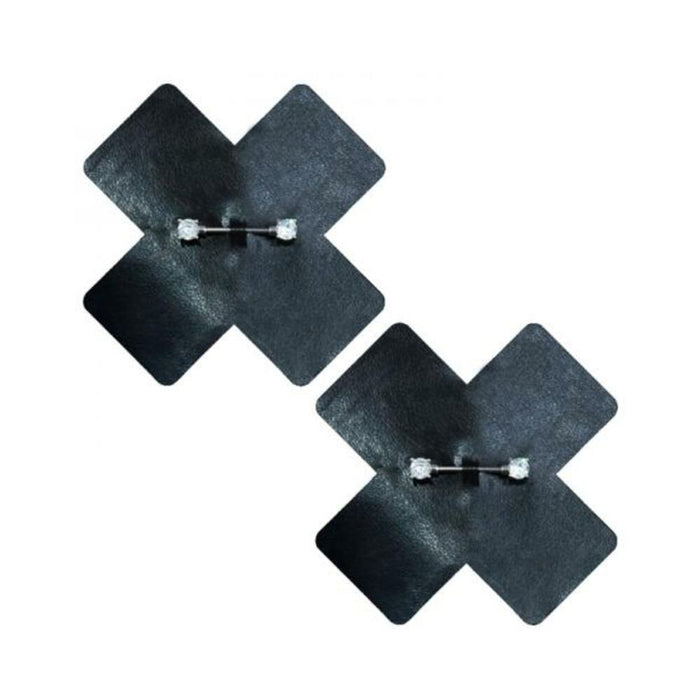 Neva Nude Peek-a-boo Jewel Piercing X Nipple Pasties