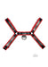 Rouge Oth Front Harness Xxl Blk/rd