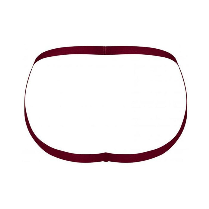 Lucifer Strappy Jock Burgundy S/m