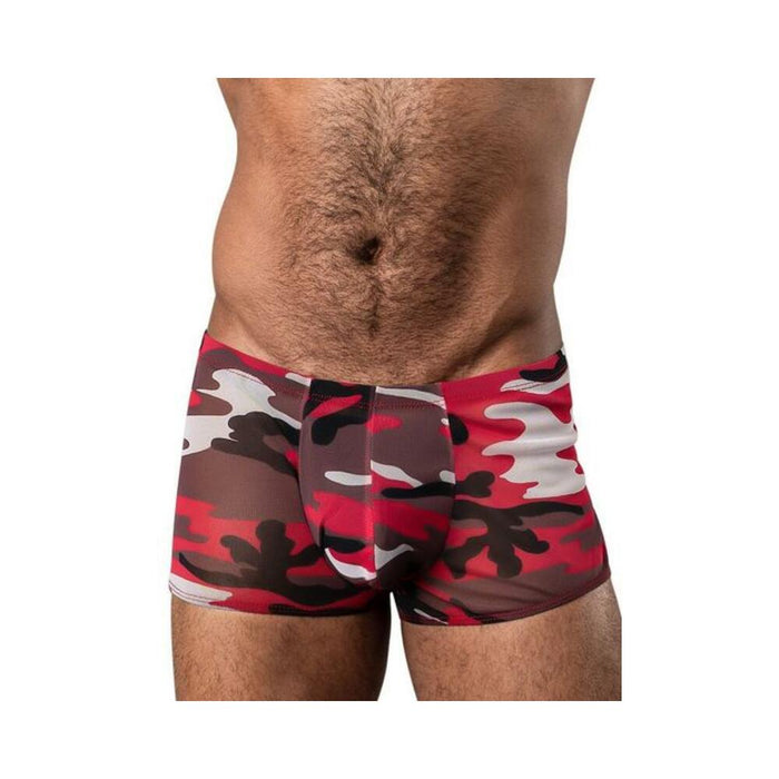 Cumouflage Mini Short Red Xl