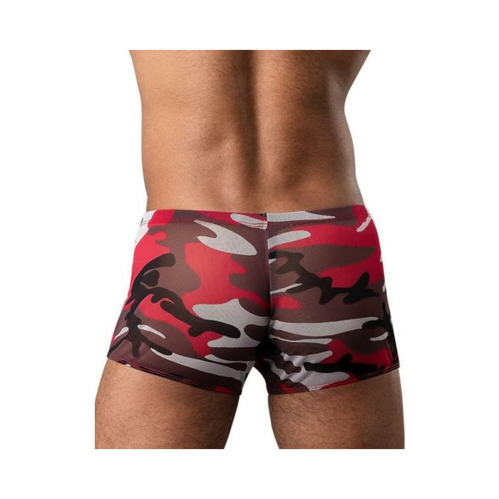 Cumouflage Mini Short Red Xl