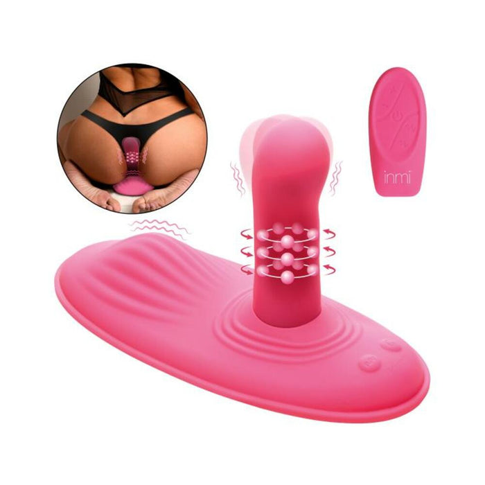 Spin N' Grind Rotating And Vibrating Silicone Sex Grinder