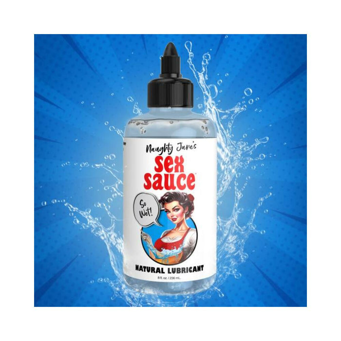 Naughty Jane's Sex Sauce Natural Lubricant - 8oz