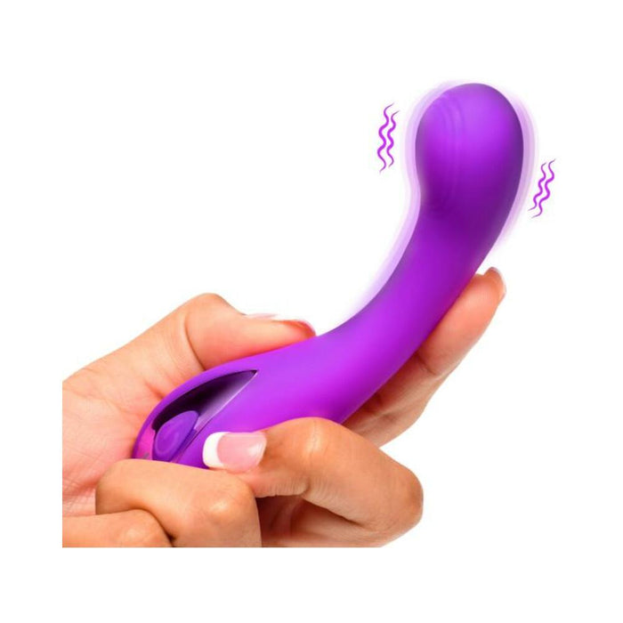 G-spot Silicone Vibrator - Purple