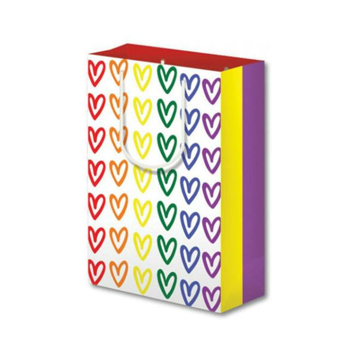 Pride Hearts Gift Bag