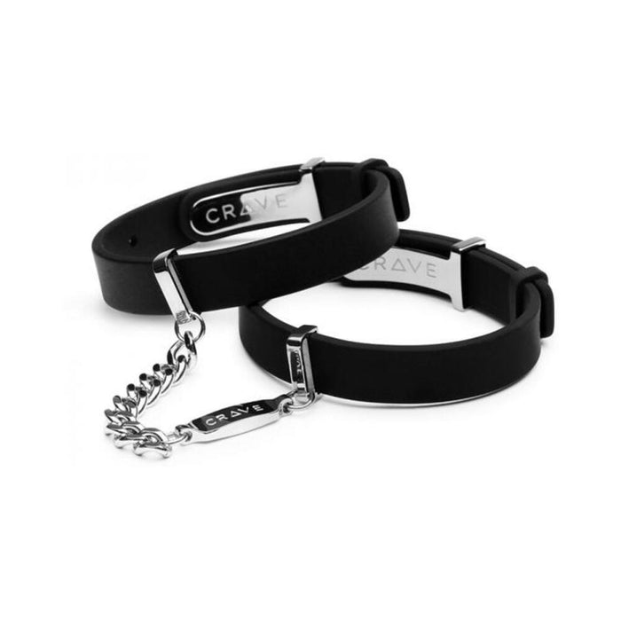 Crave Id Cuffs Black/silver