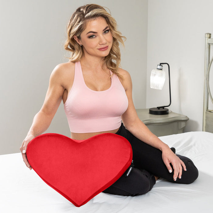 Liberator Heart Wedge Positioning Aid Red