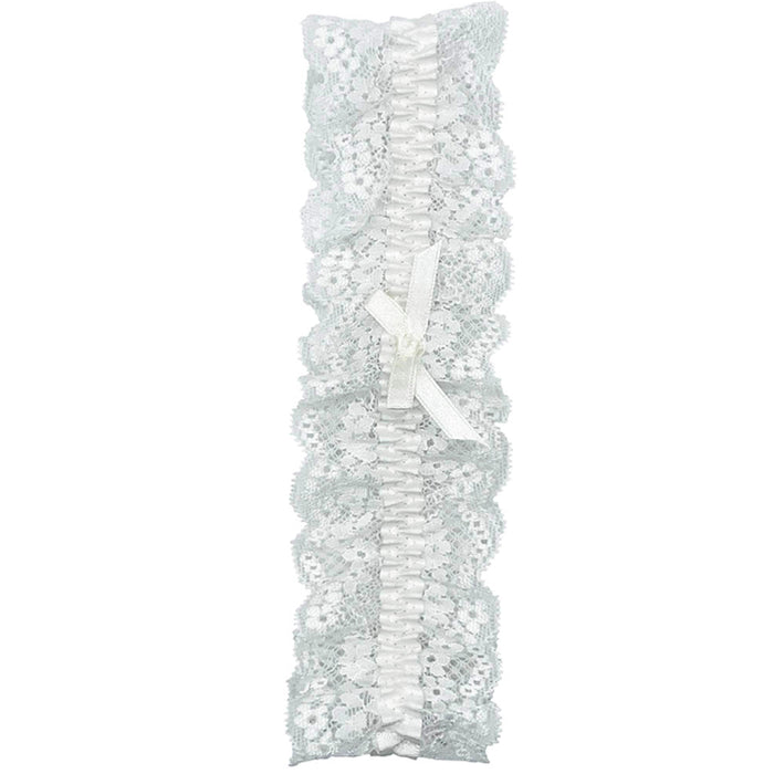 Lace Garter White O/S