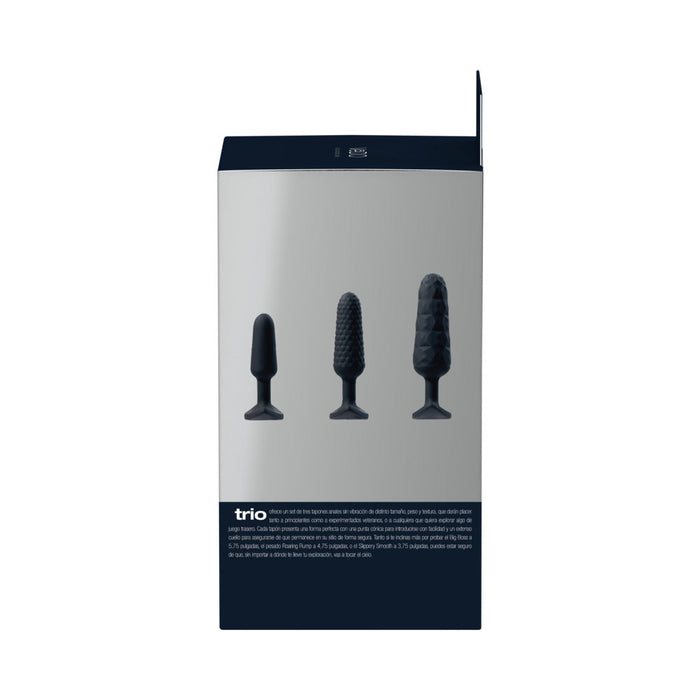 Vedo Trio Anal Plug Set Black