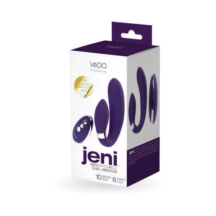 Vedo Jeni C-Shaped Dual Motor Vibe With Remote