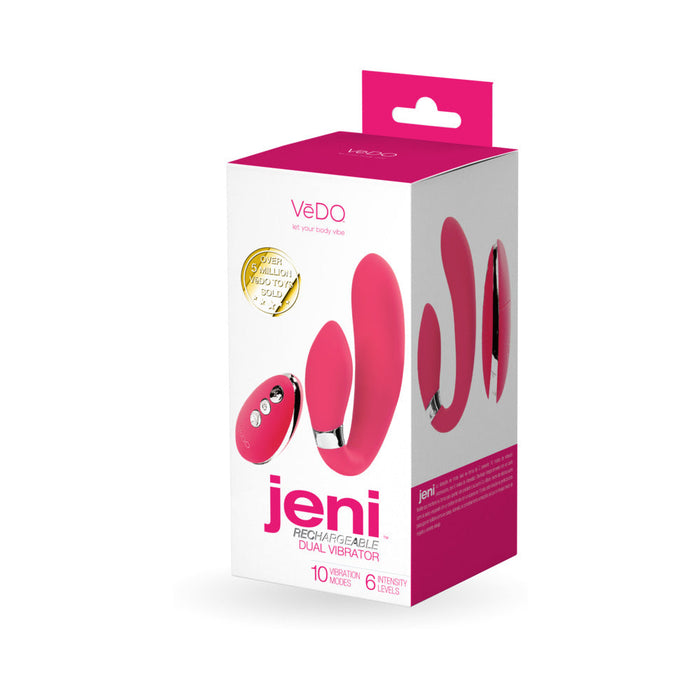 Vedo Jeni C-Shaped Dual Motor Vibe With Remote