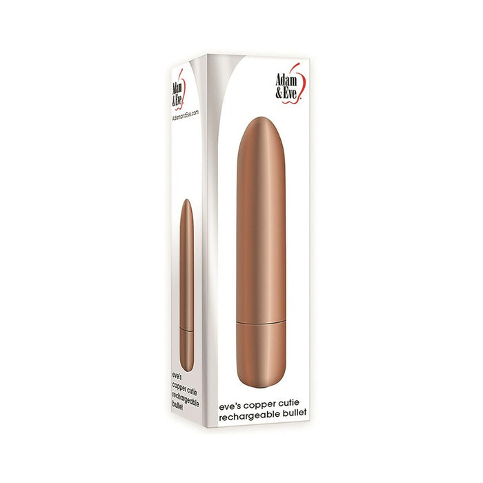 Adam & Eve Eves Copper Cutie Rechargeable Bullet
